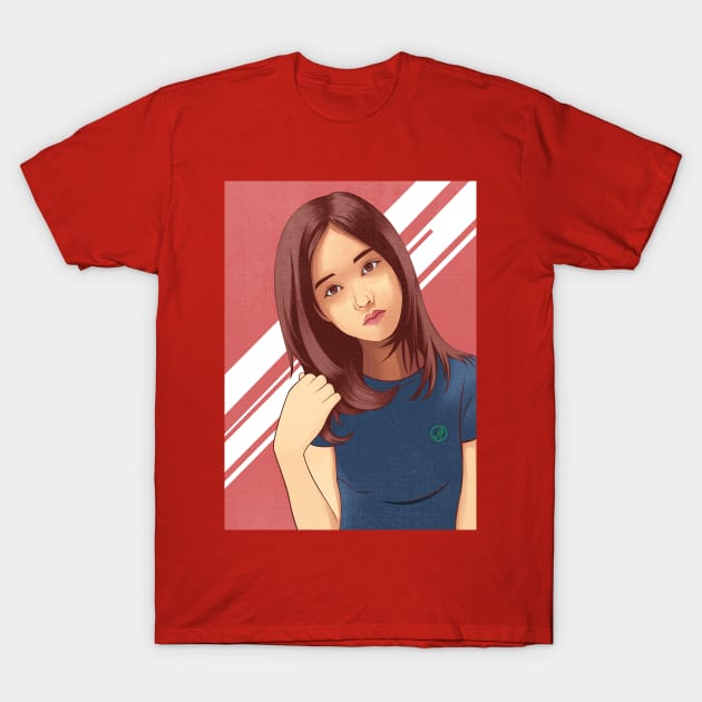 Belinda - pretty woman T-Shirt by Alaknanda prettywoman